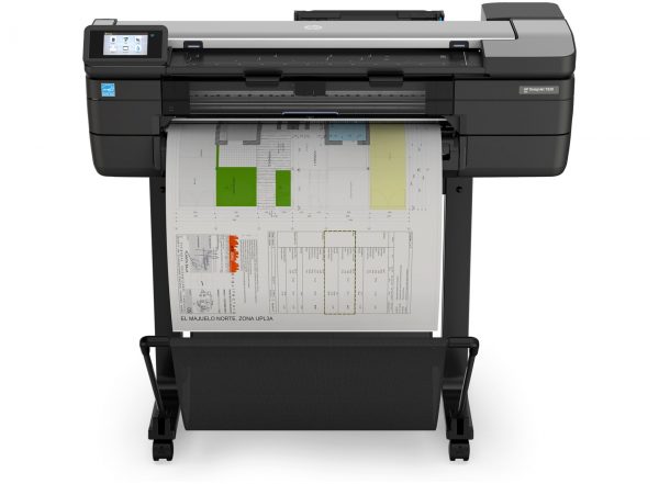 HP DesignJet T830 24 pollice stampante multifunzione A1